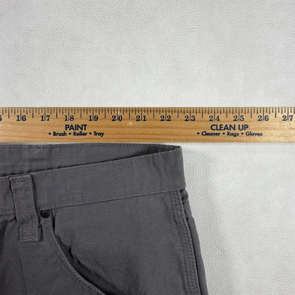 Wrangler Riggs Workwear Mens Gray Ripstop Cargo Shorts 44 New